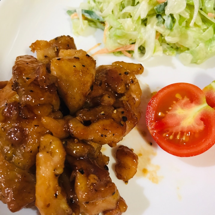 ご飯が進む山賊焼き!
